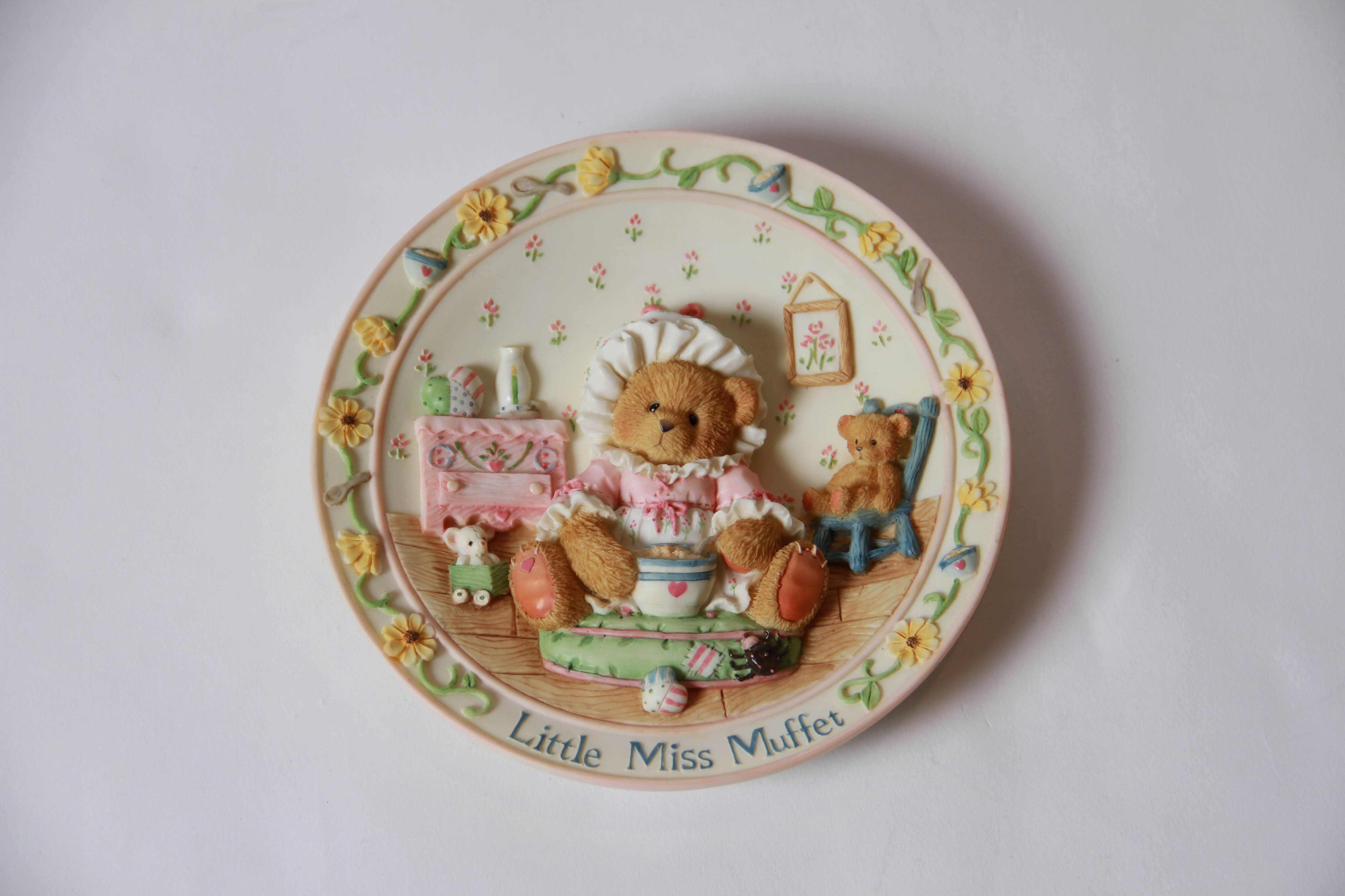 1994-1996 Cherished Teddies Nursery Rhymes Collector Plates