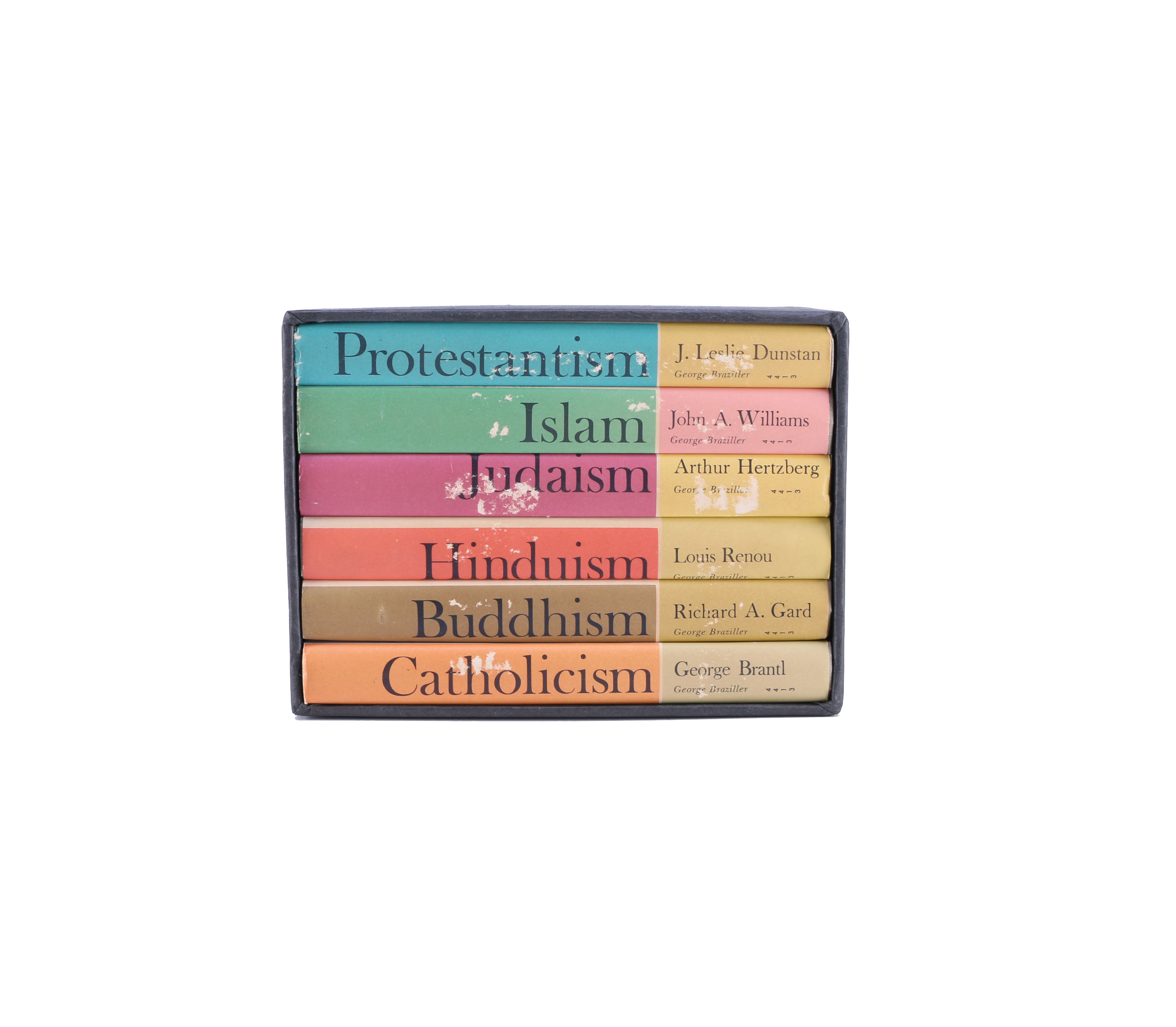 1962 "Great Religions of Modern Man" Six-Volume Book Set
