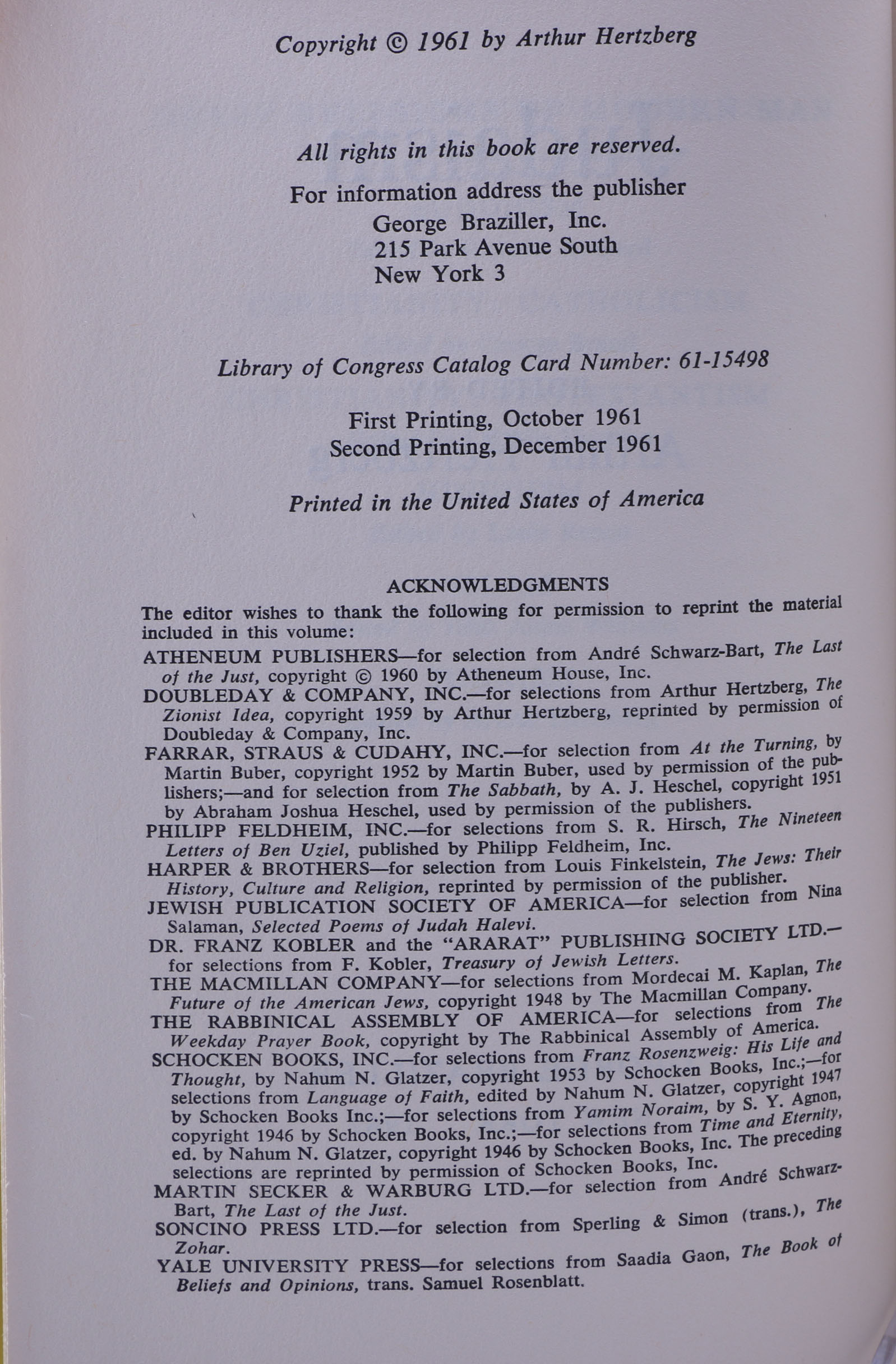 1962 "Great Religions of Modern Man" Six-Volume Book Set