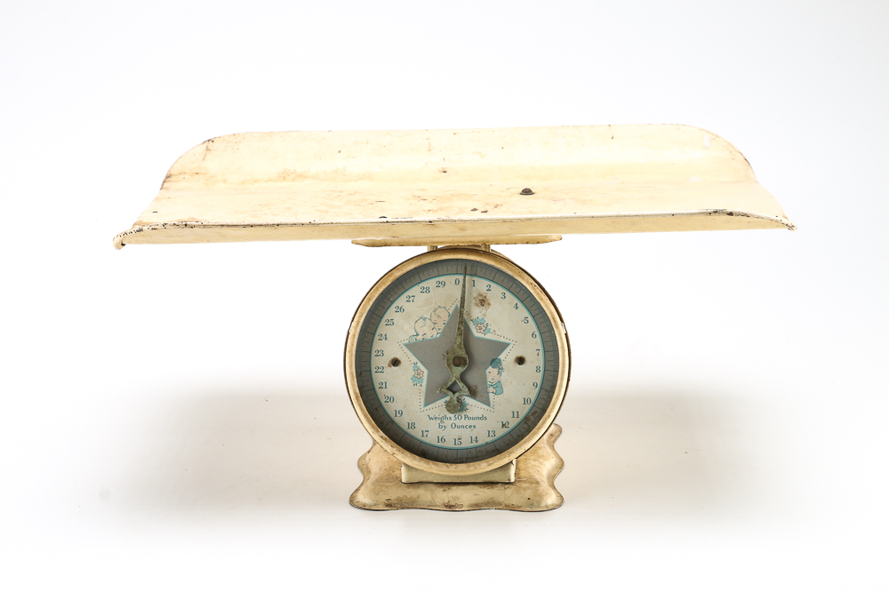 Antique Baby Scale