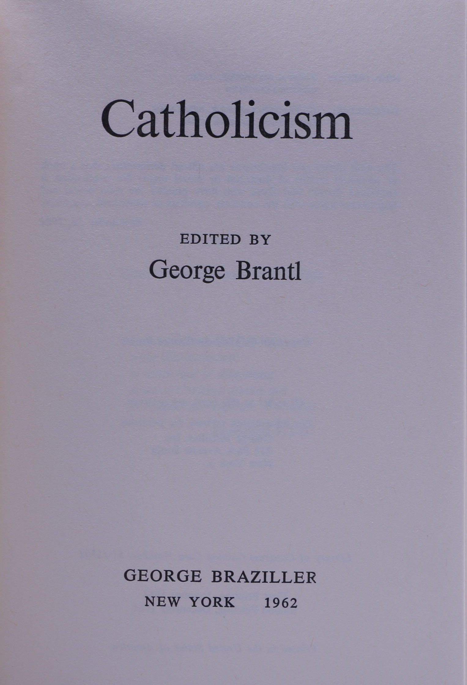 1962 "Great Religions of Modern Man" Six-Volume Book Set