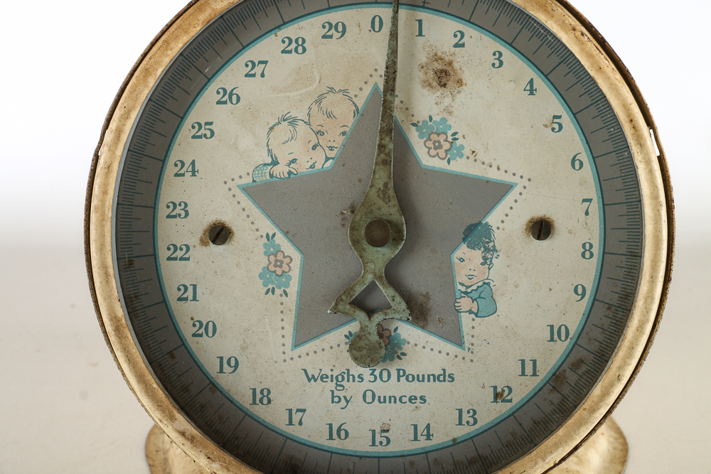 Antique Baby Scale
