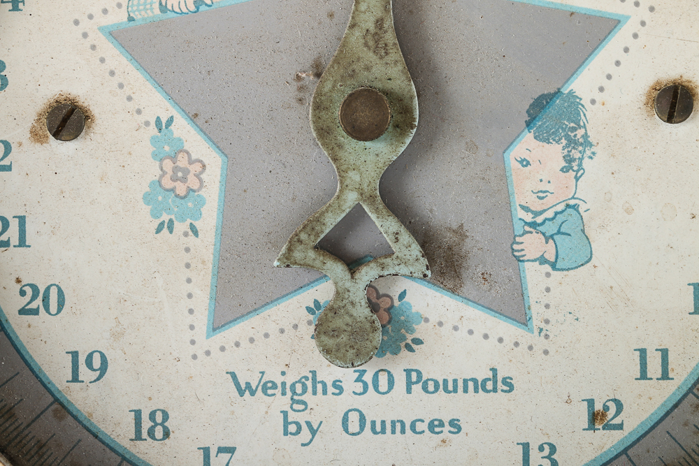 Antique Baby Scale