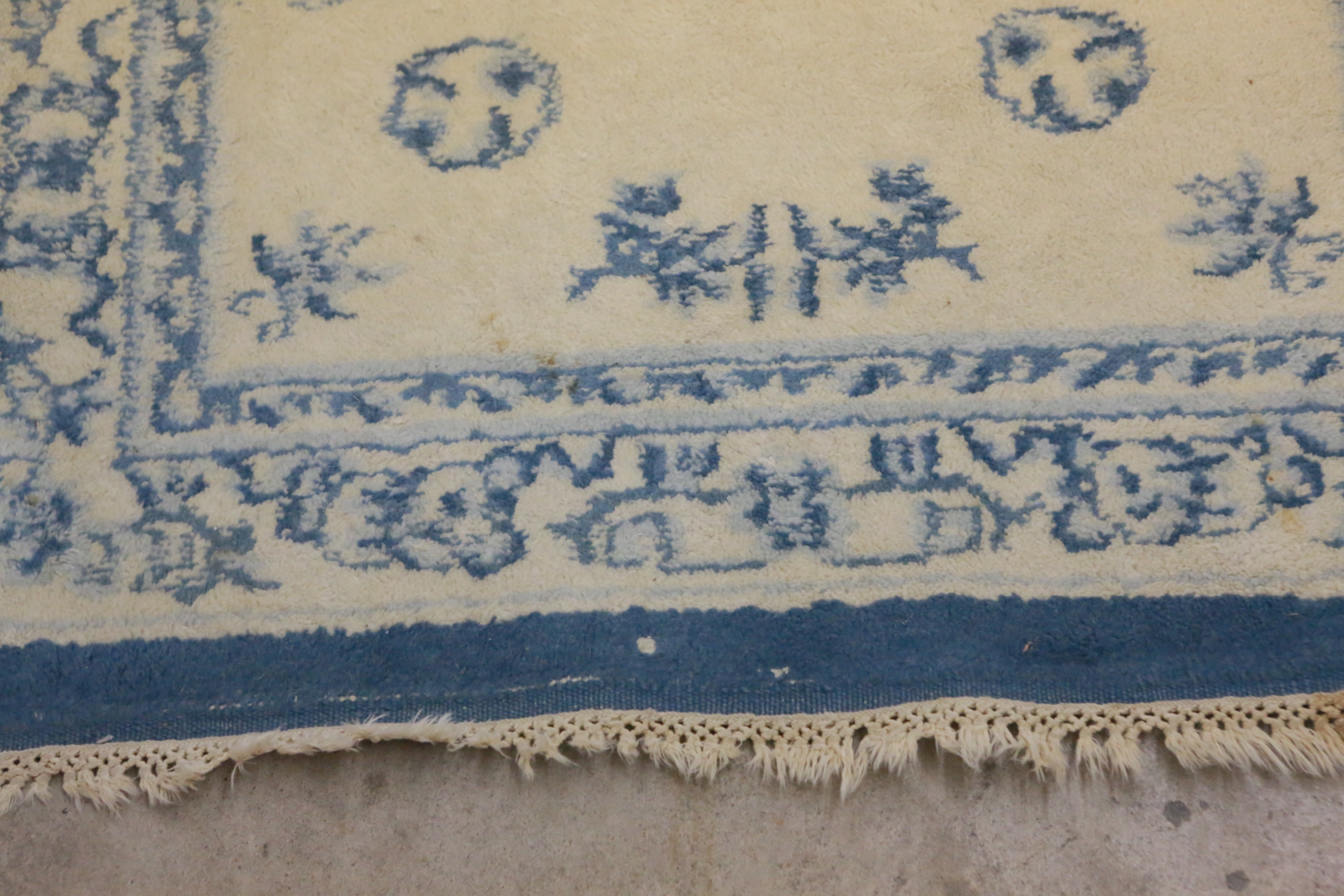 Machine Made Chinese-Inspired Accent Rug