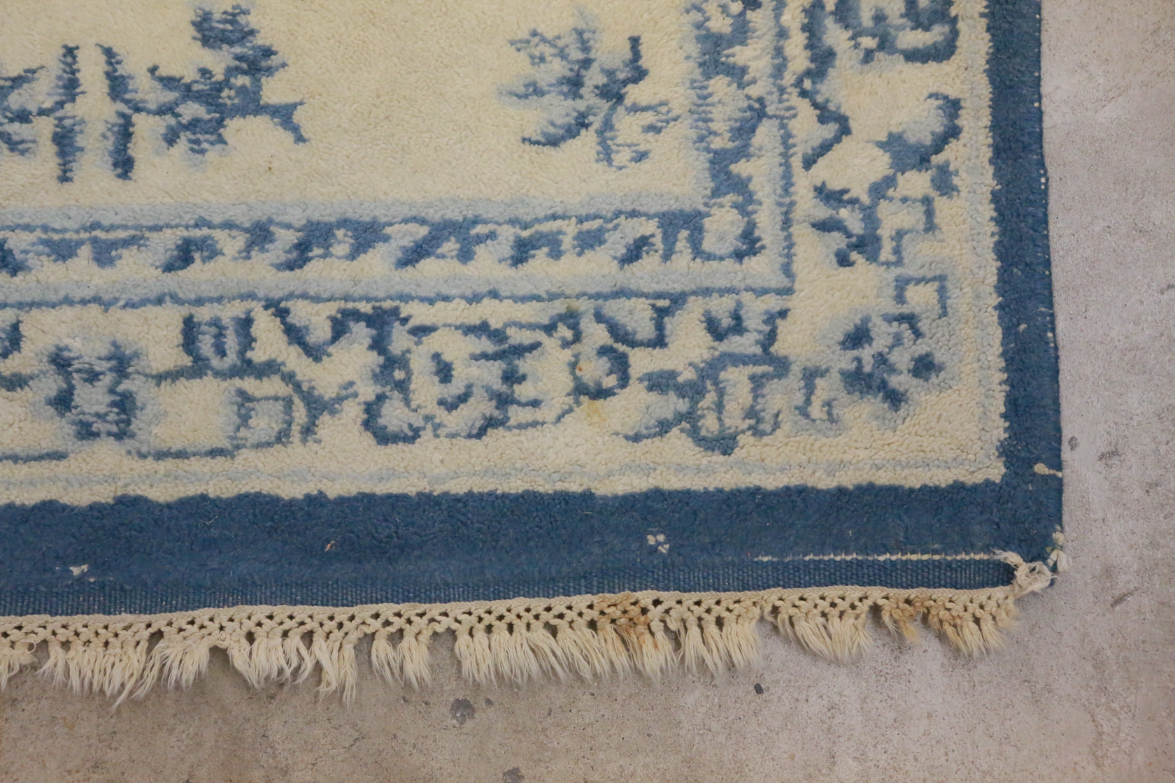 Machine Made Chinese-Inspired Accent Rug