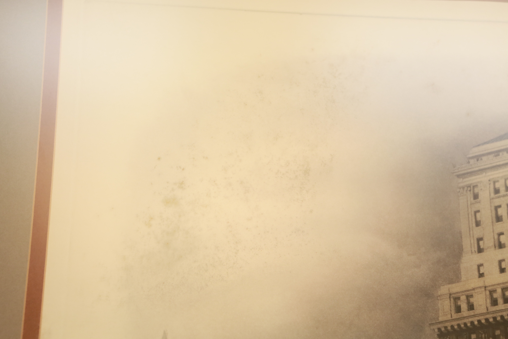 Vintage 1922 New York Stock Exchange Building Print