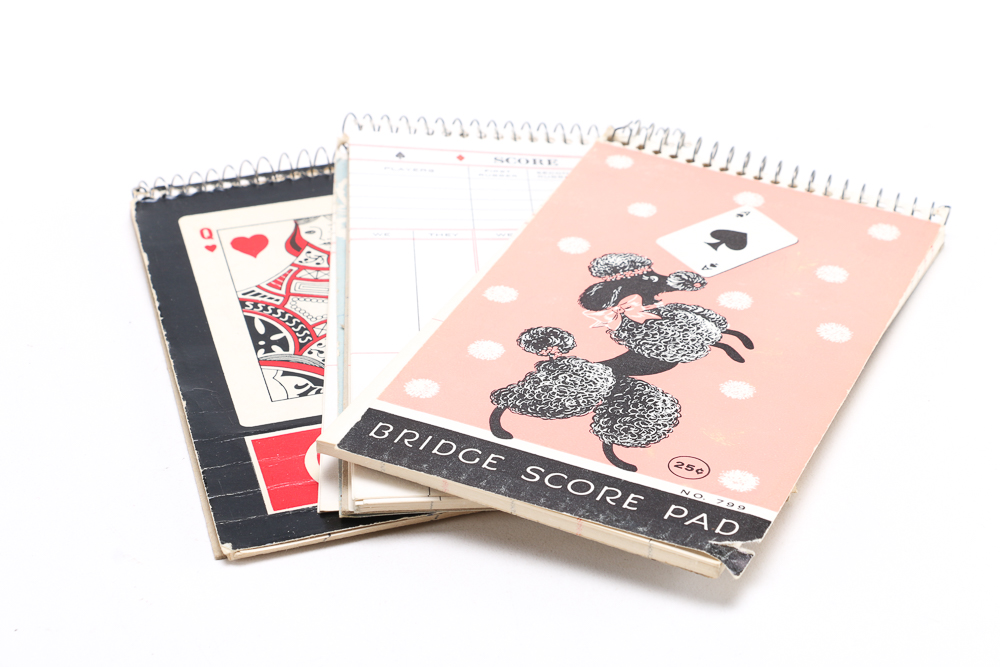 Vintage Playing Cards and Accessories Including Card Shuffler