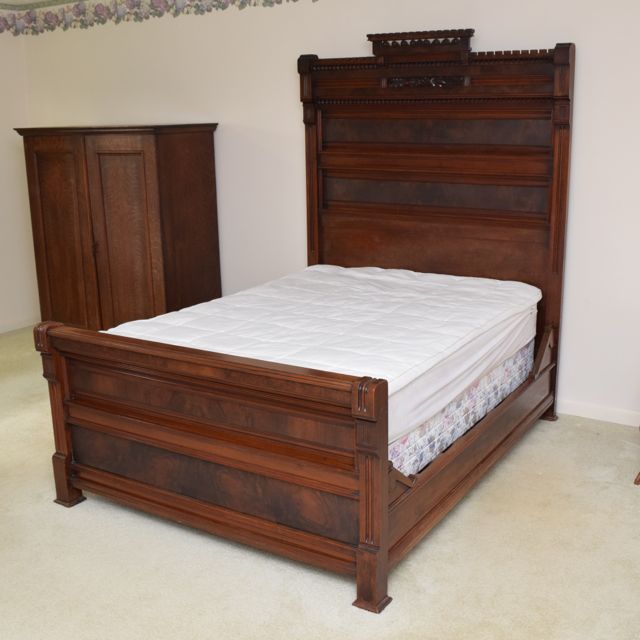 Antique Eastlake Full Size Bed