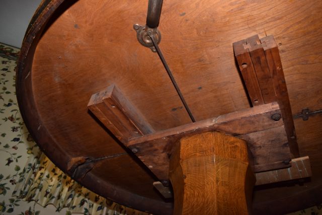 Antique Tiger Oak Dining Table