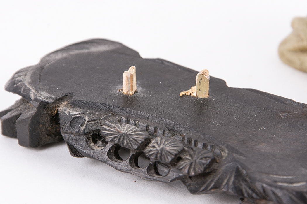 Carved Stone Chinese Water Buffalo Figurine