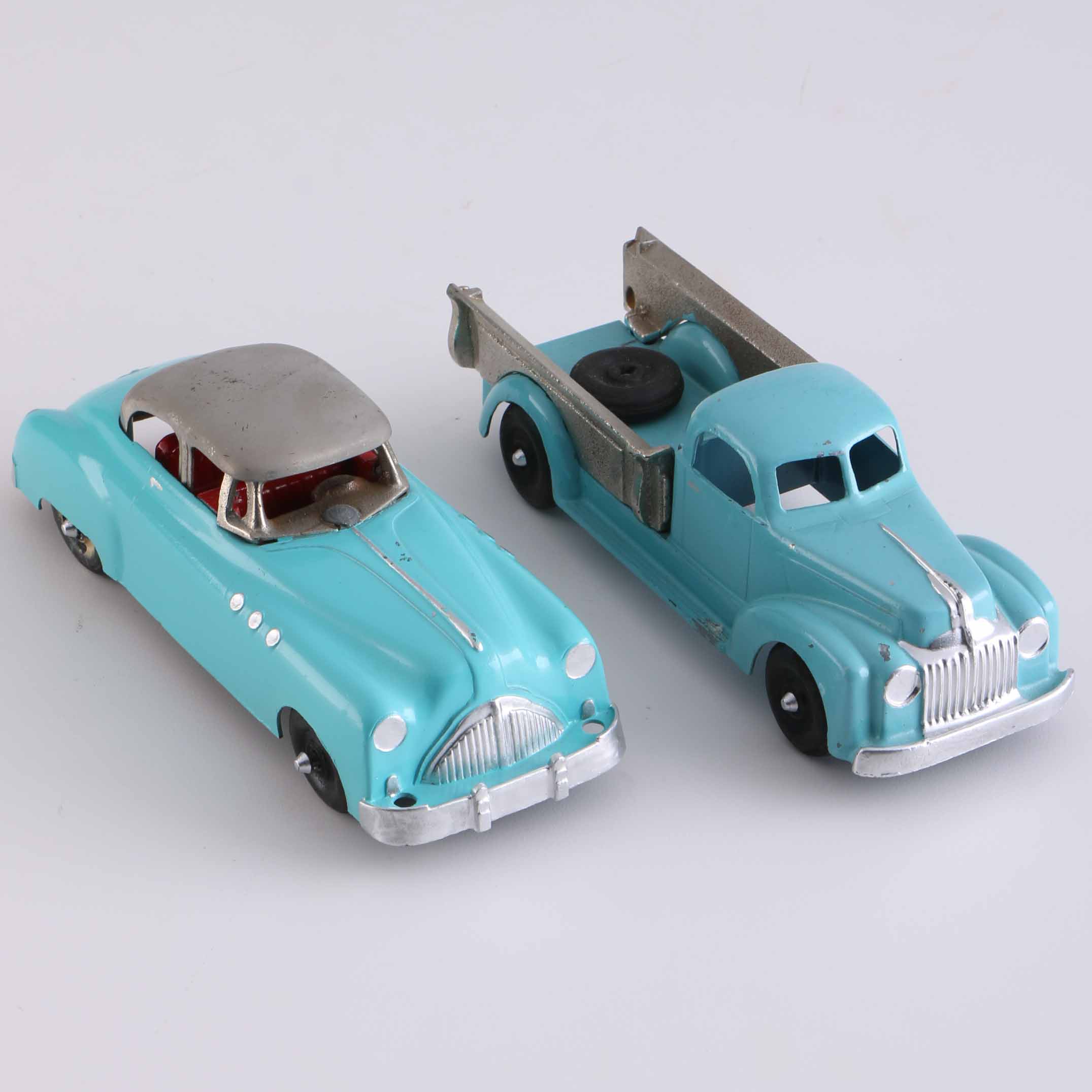Pair of Vintage Hubley Toy Cars