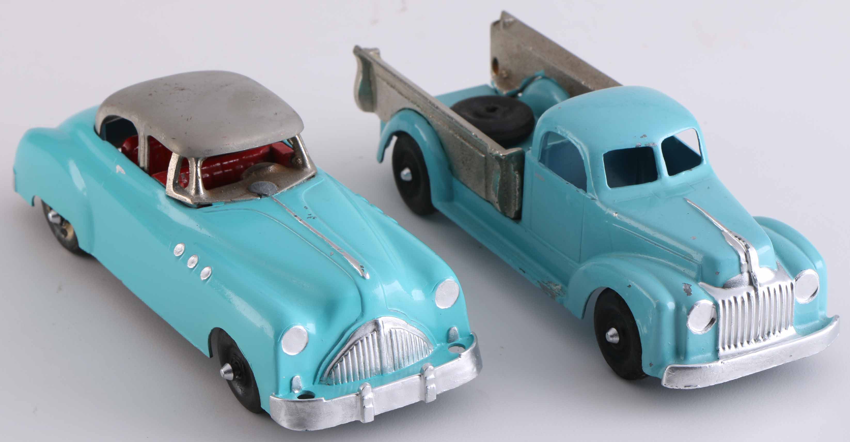 Pair of Vintage Hubley Toy Cars
