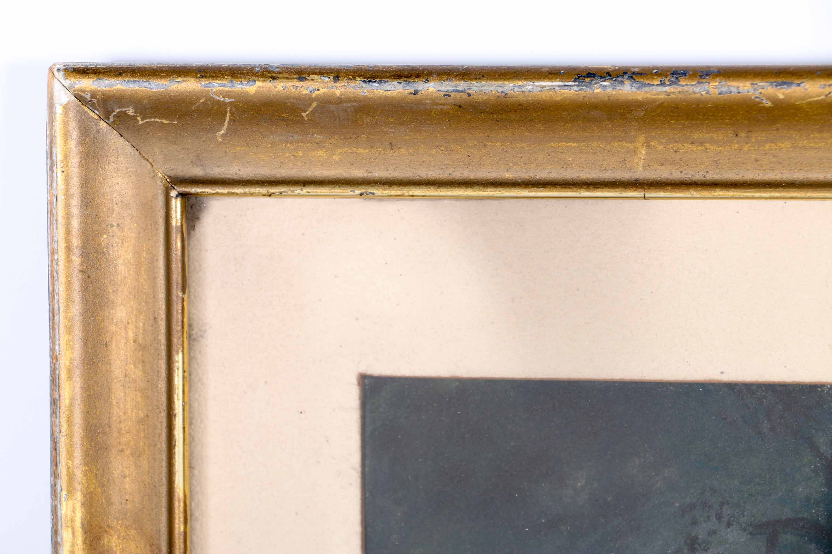 Pastel Drawing of Nocturnal Scene