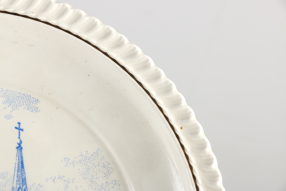 Vintage Villanova University Ceramic Plate