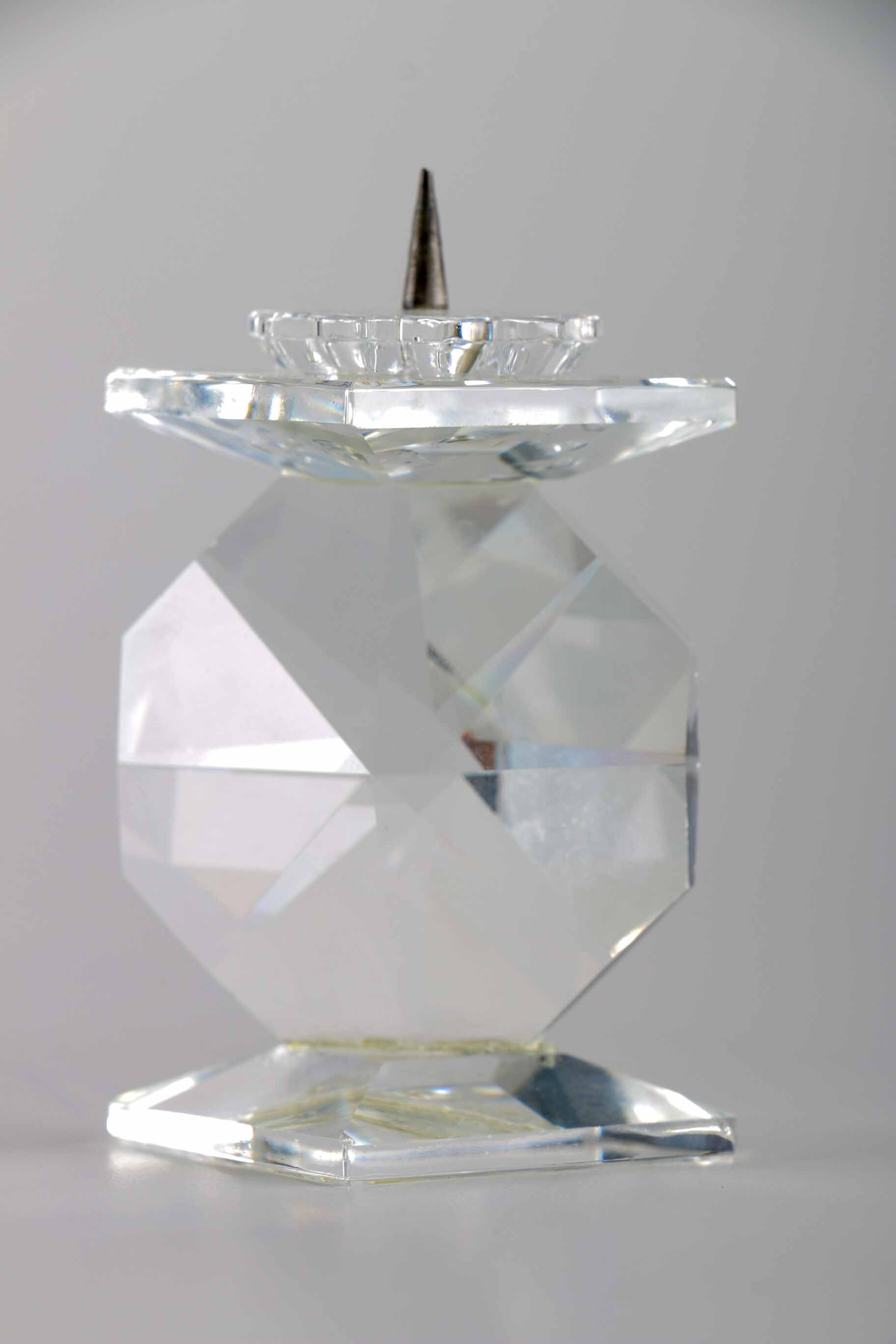 Collection of  Swarovski Candle Holders and Lenox Tapers