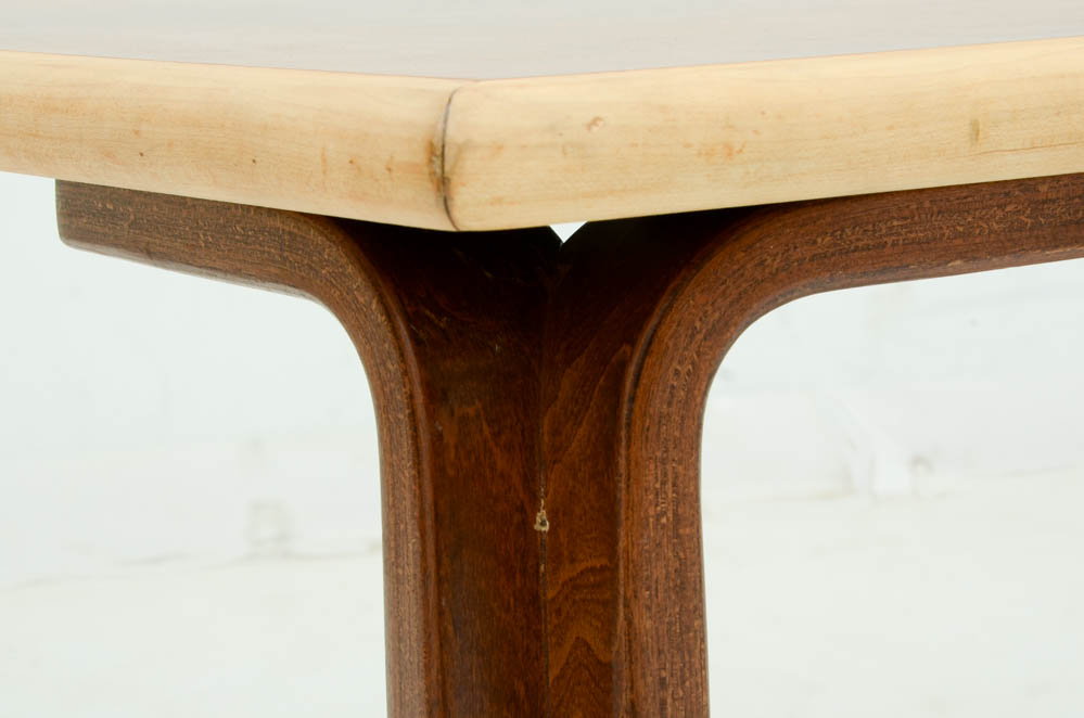 Vintage Faux Rosewood Dining Table