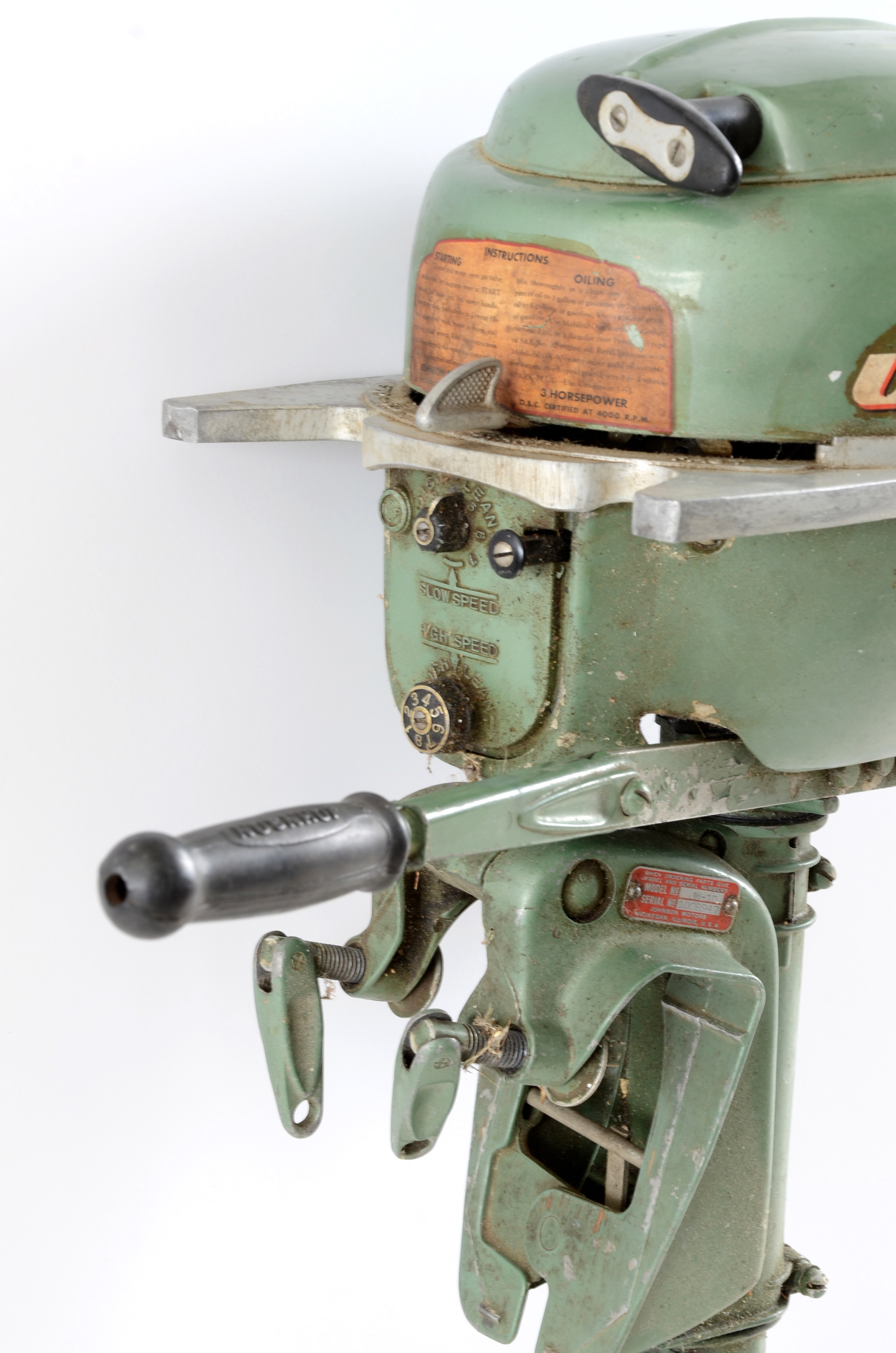 Vintage Johnson Sea Horse 3 Horsepower Outboard Motor