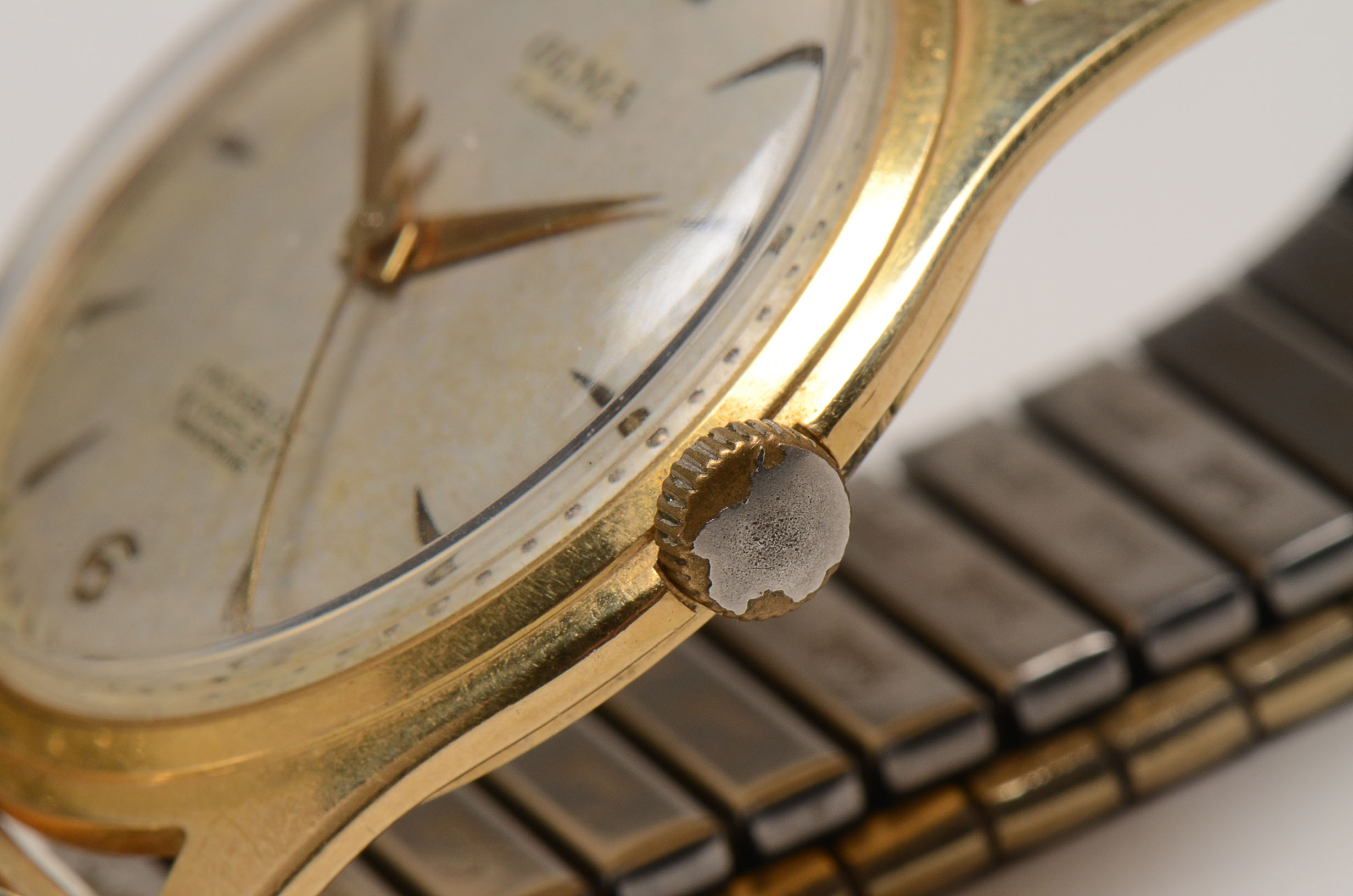 Men's Vintage Olma 18K Yellow Gold Watch