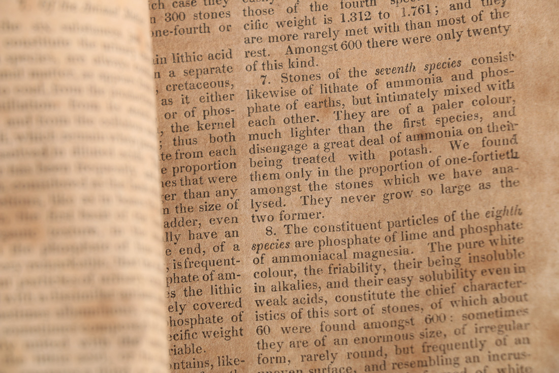 Antique Medical Books with Color Illustrations