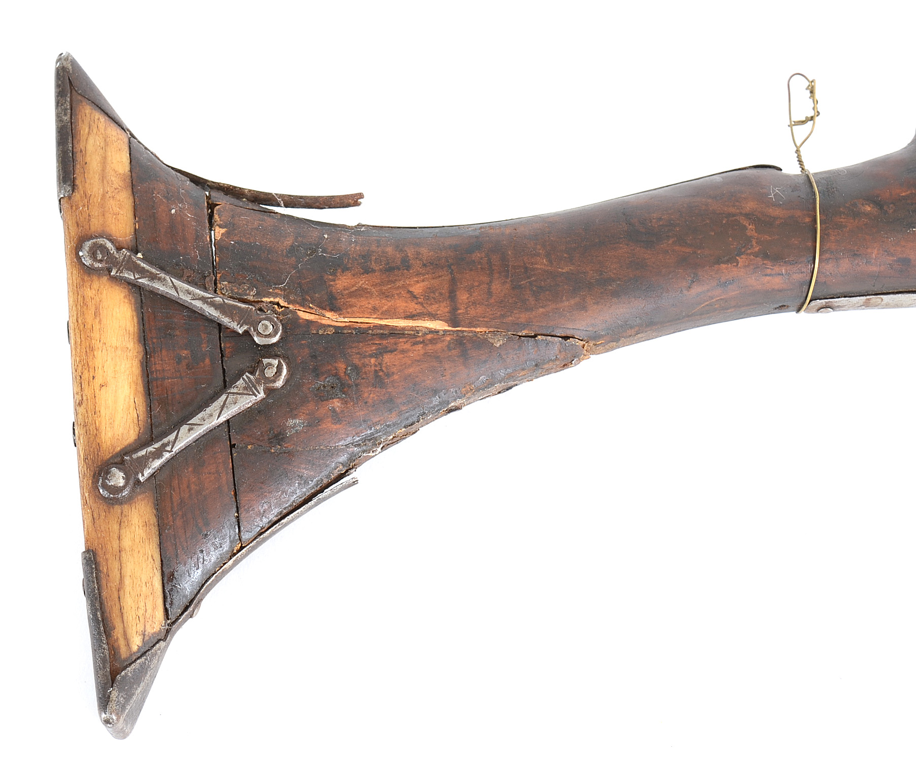 19th Century Jezail or "Camel Gun" Antique Rifle