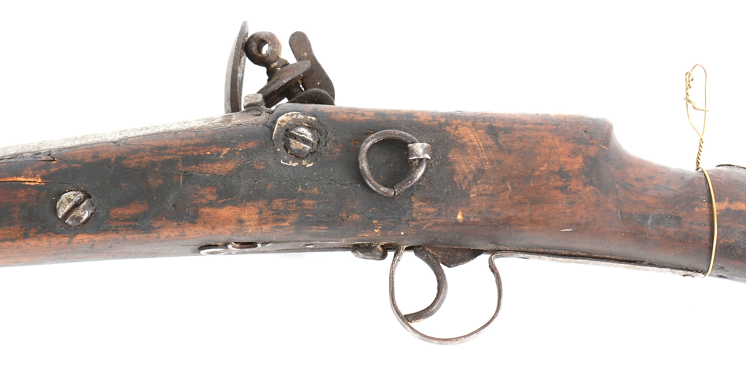 19th Century Jezail or "Camel Gun" Antique Rifle