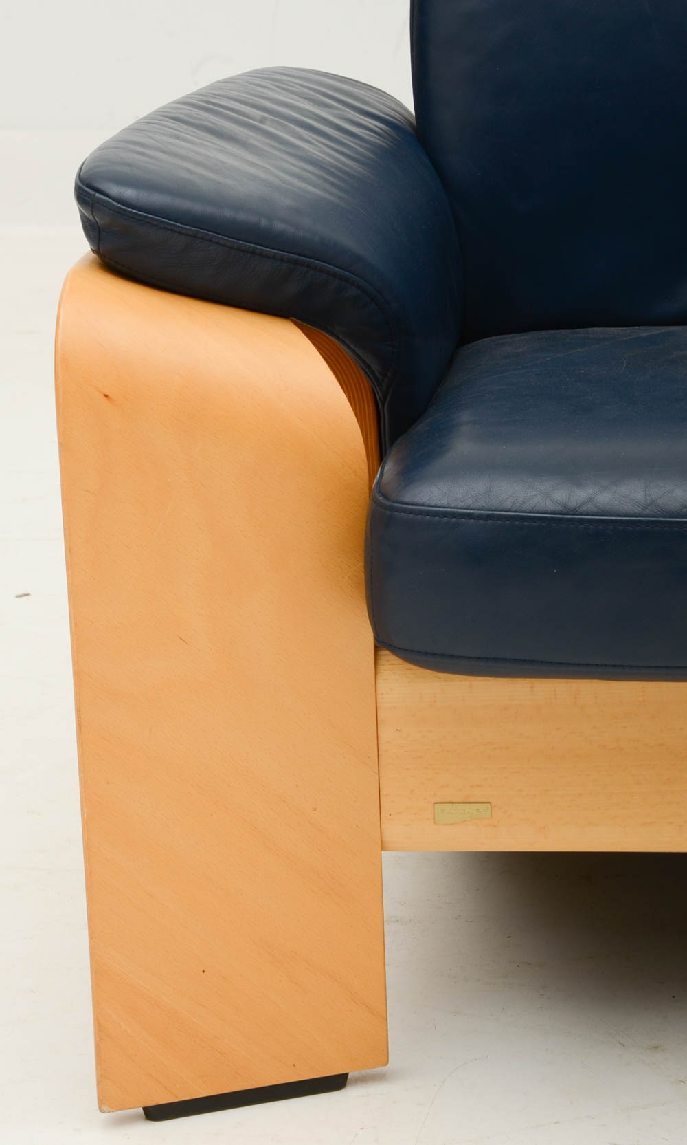 Ekornes Stressless Pegasus Leather and Birch Recliner Chair