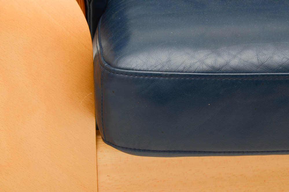 Ekornes Stressless Pegasus Leather and Birch Recliner Chair