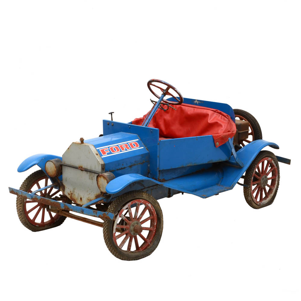 Vintage 1960s Ford "Tin Lizzy" Go-Kart