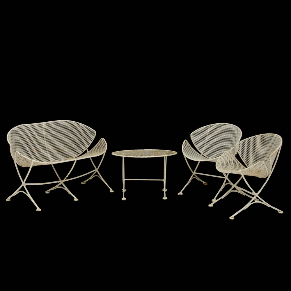 Vintage Four Piece Patio Set, by Tempestini Salterini