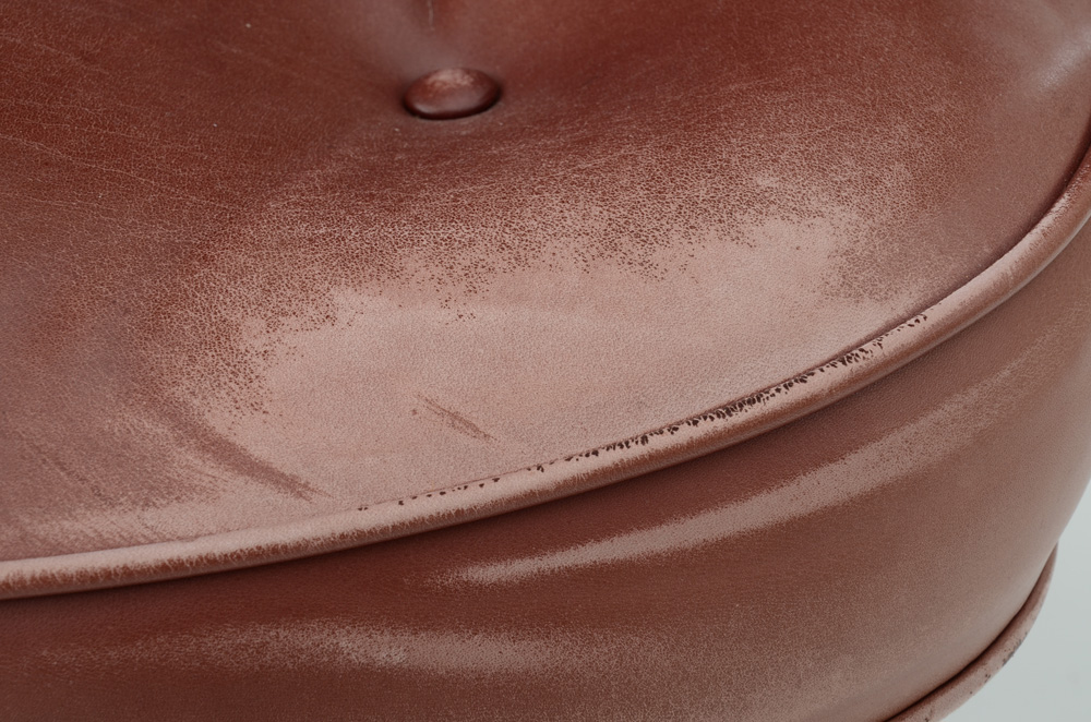 Eames "Time-Life" Tufted Leather Executive Chair for Herman Miller