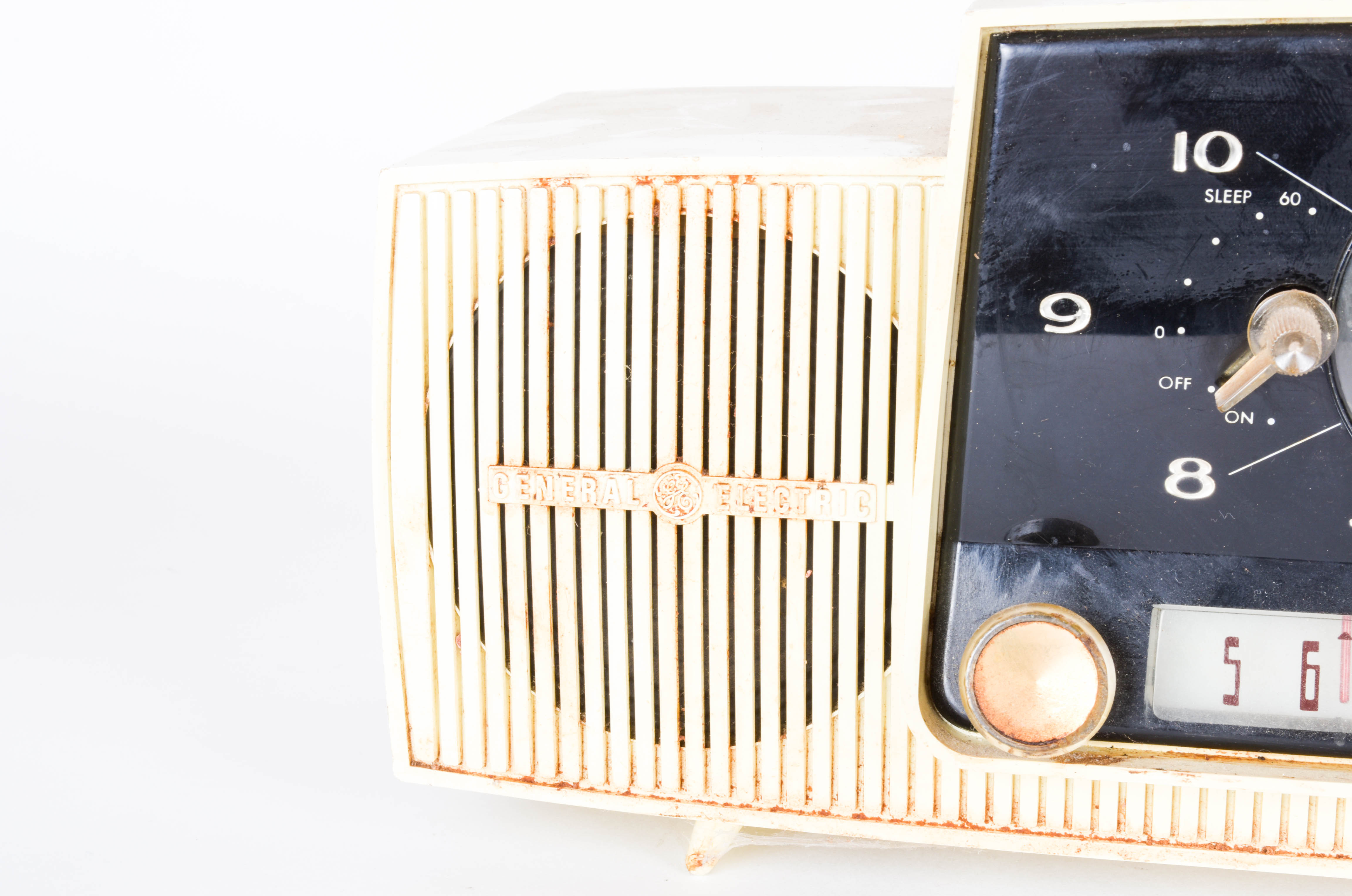 Vintage General Electric Radio Alarm Clock