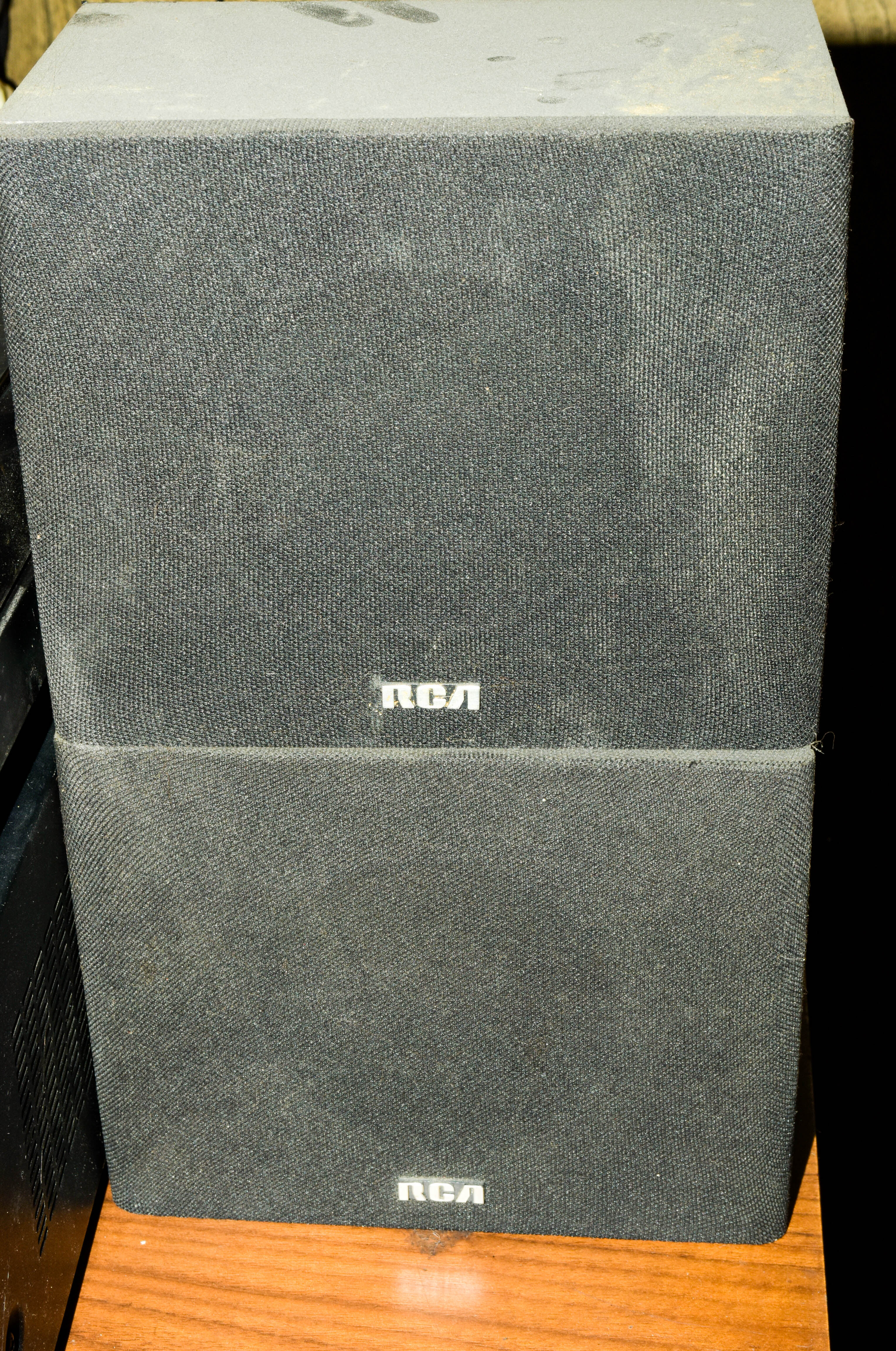 RCA Audio Theatre System and Technics Turntable With Speakers