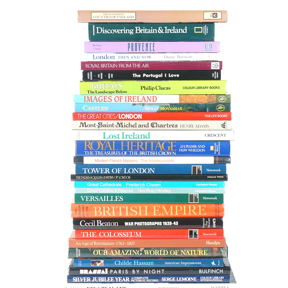 Pictorial International Geography Coffee Table Books