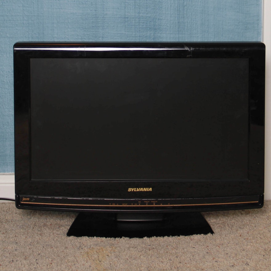 Sylvania Digital Television With Built-In DVD Player