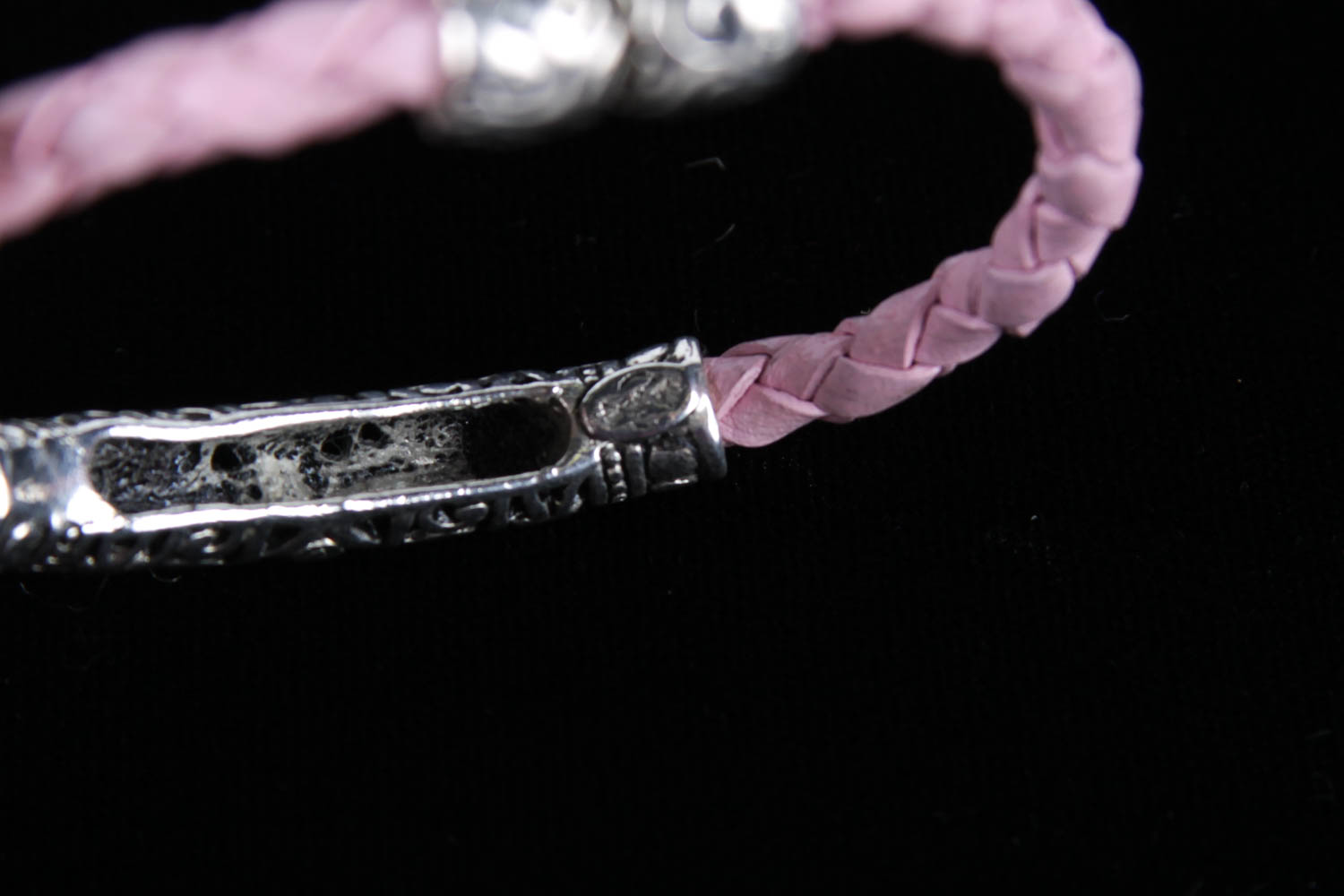 Pink Leather Brighton Bracelet