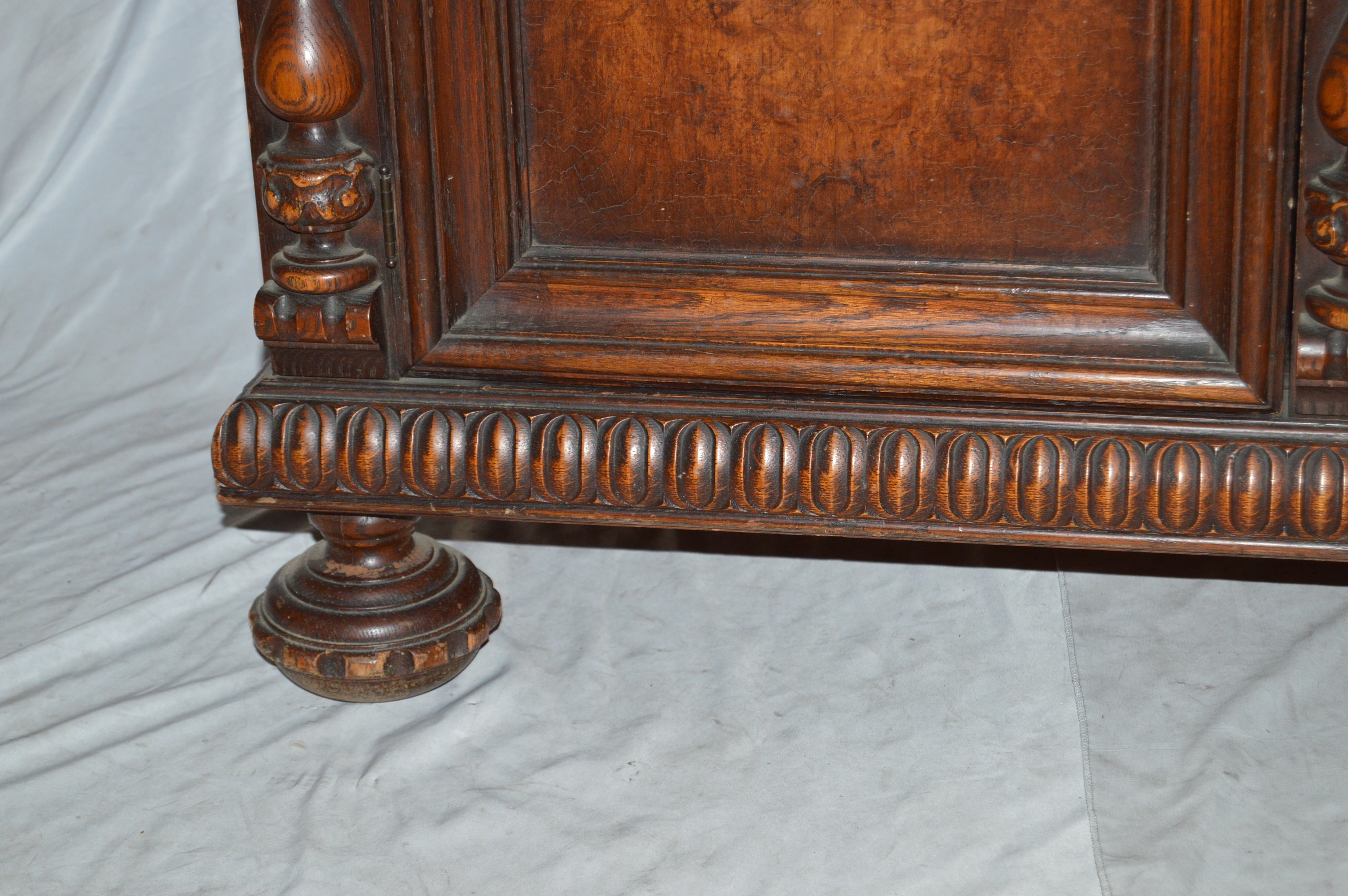 Antique American Jacobean Cupboard