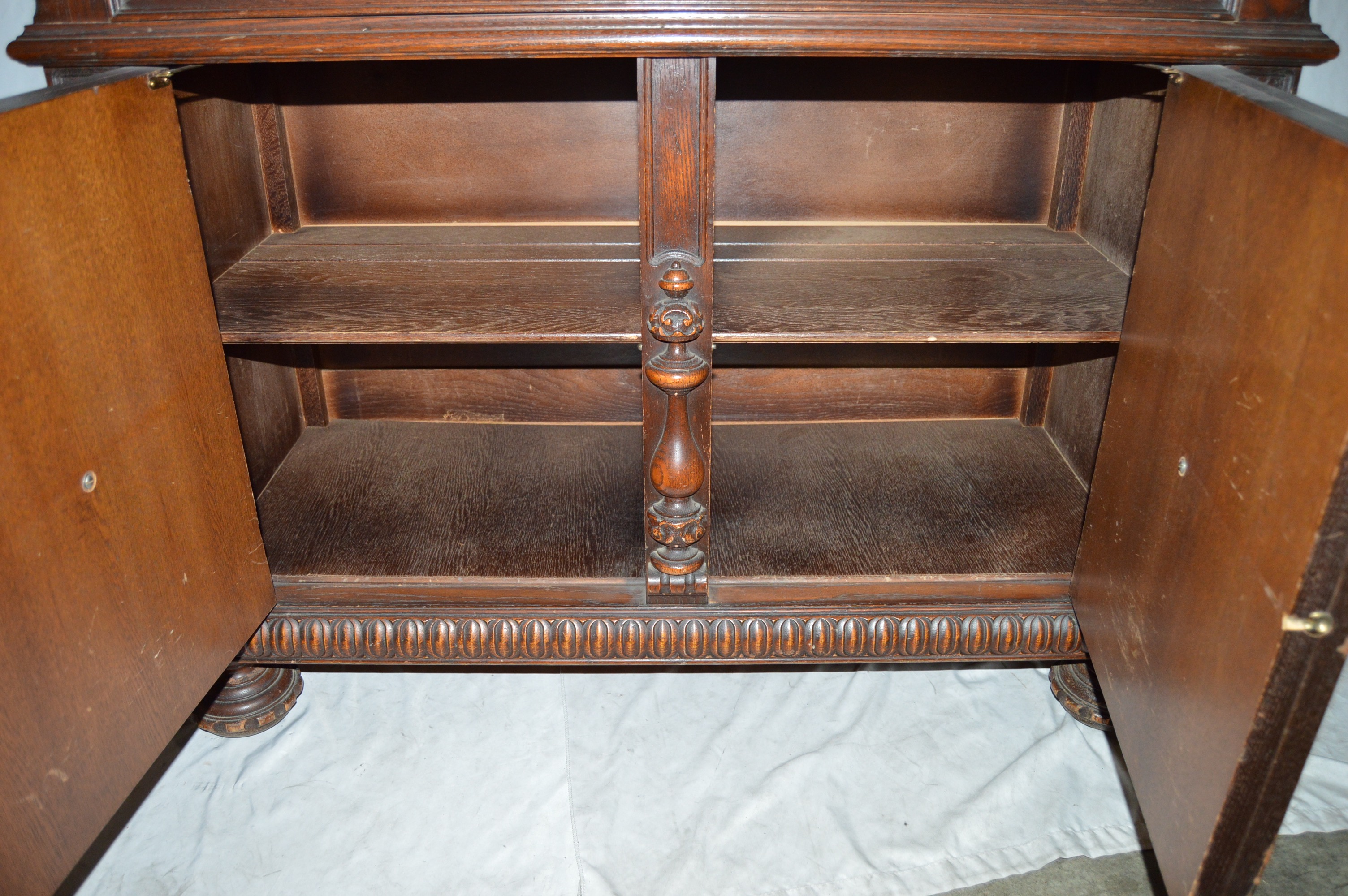 Antique American Jacobean Cupboard