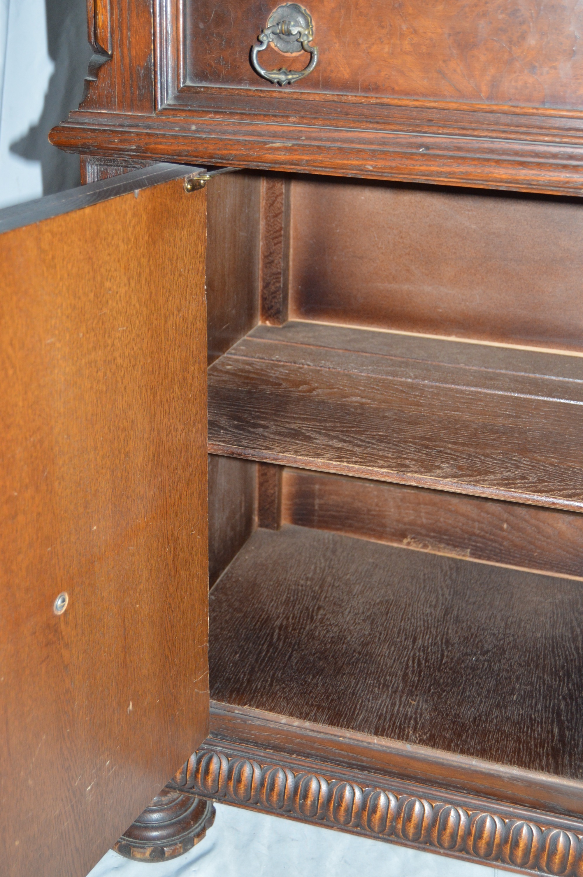 Antique American Jacobean Cupboard