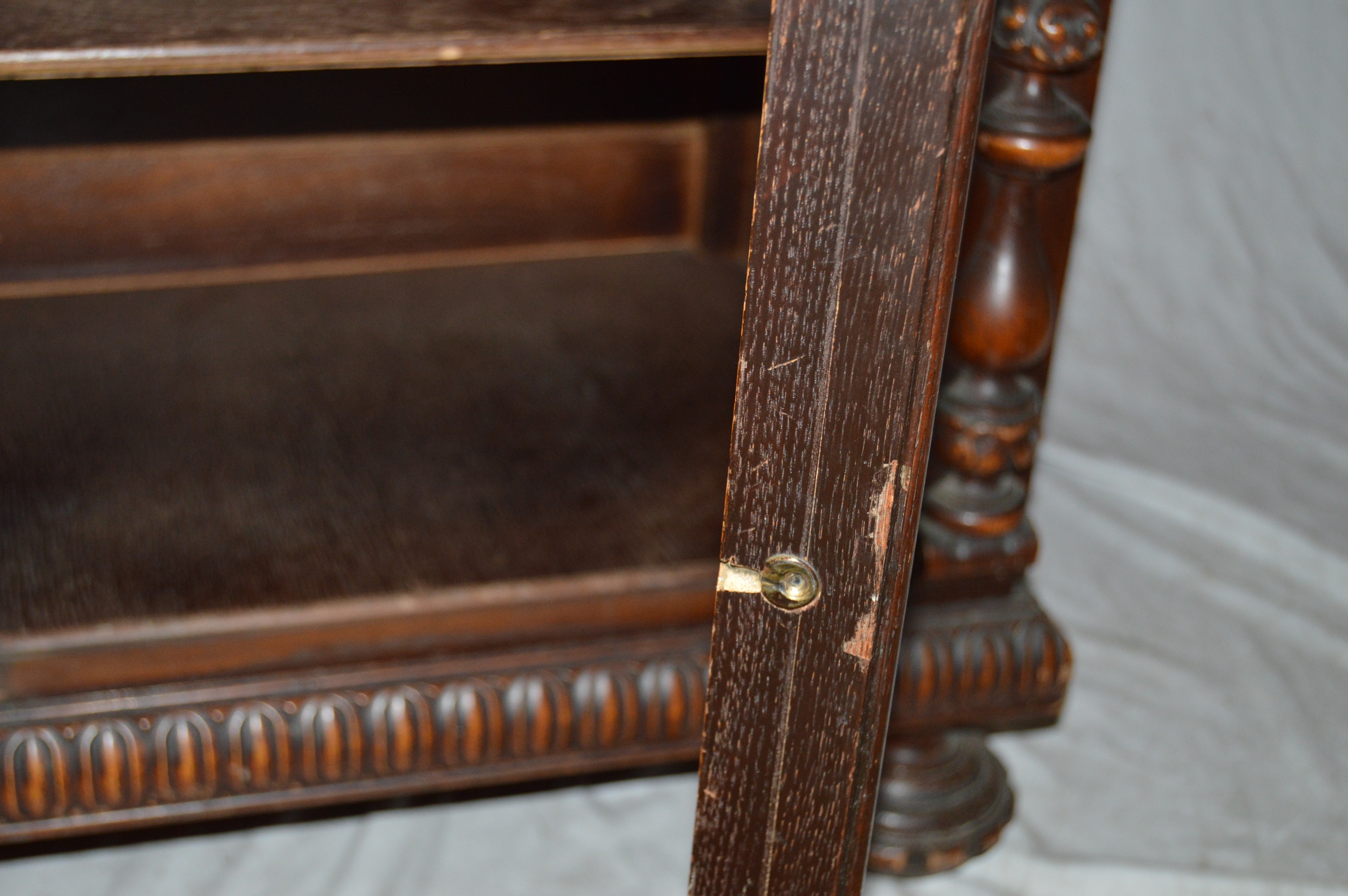 Antique American Jacobean Cupboard