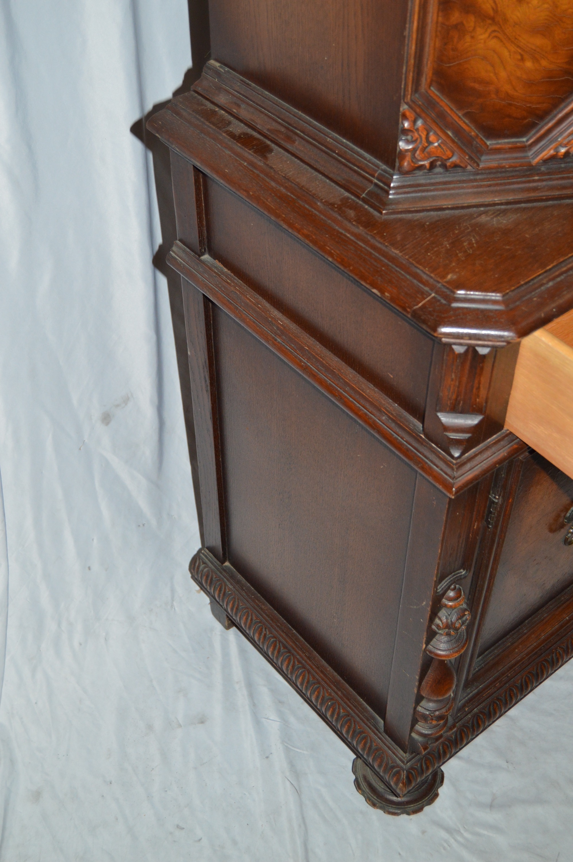 Antique American Jacobean Cupboard