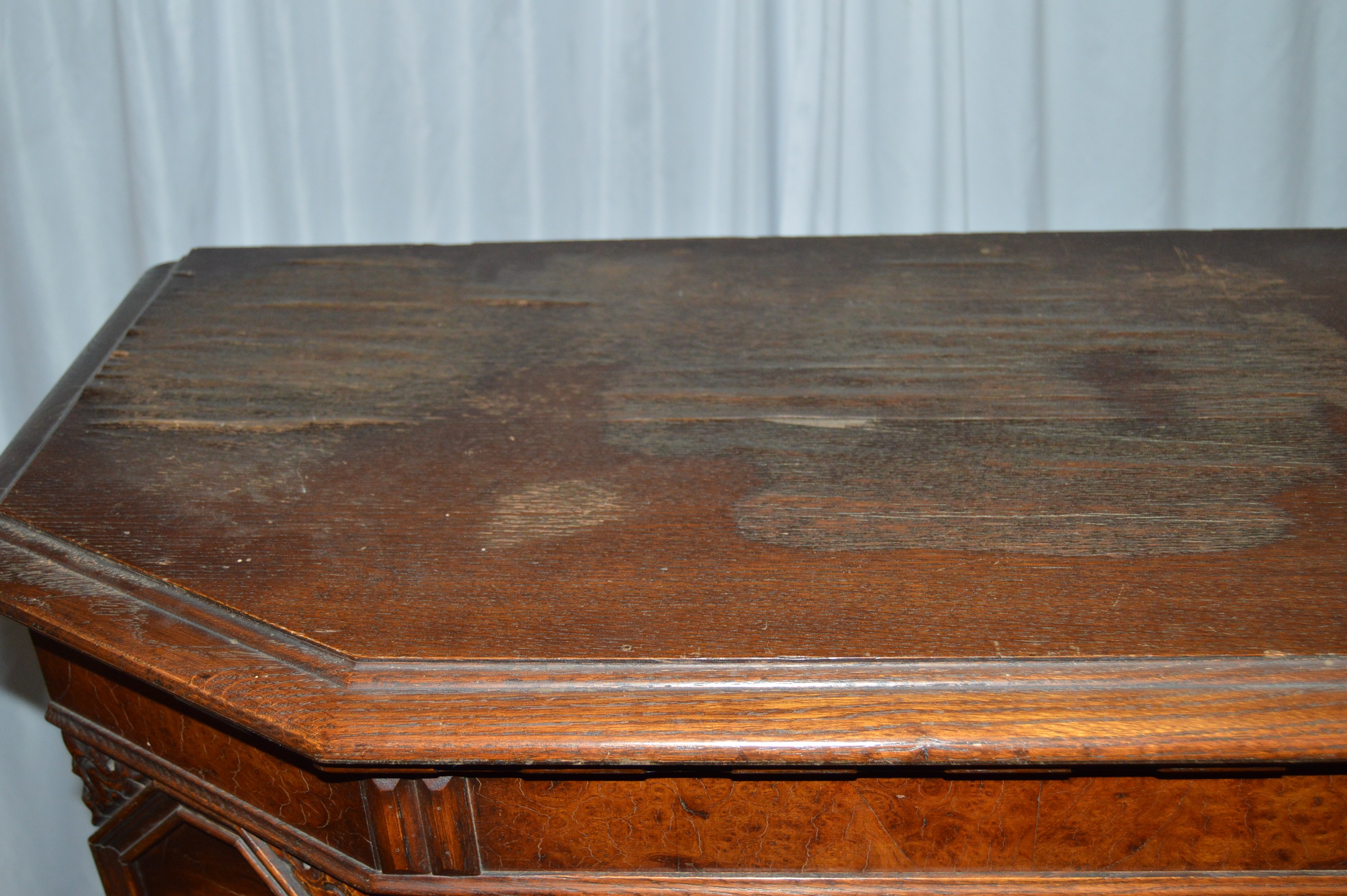 Antique American Jacobean Cupboard