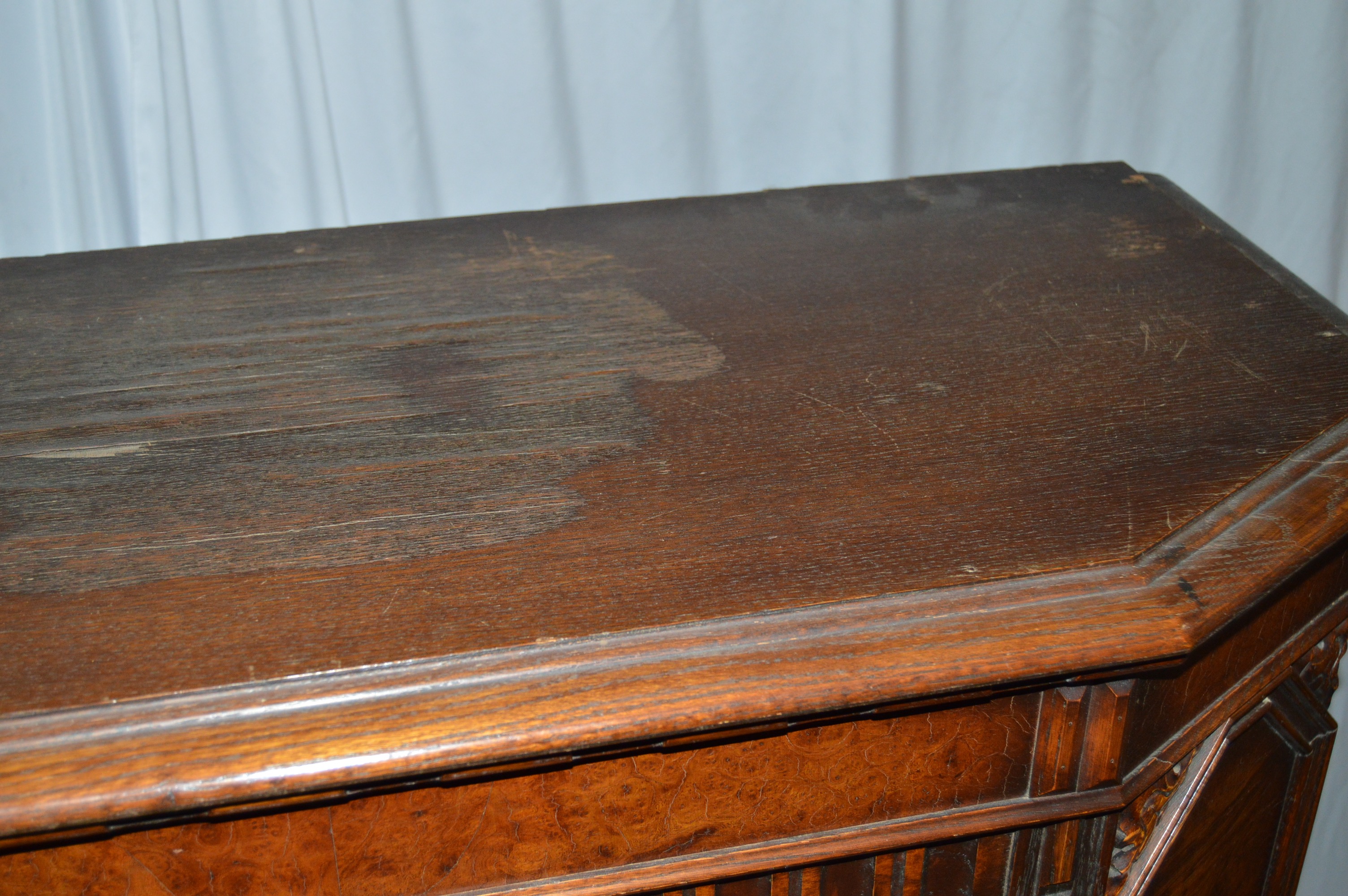 Antique American Jacobean Cupboard