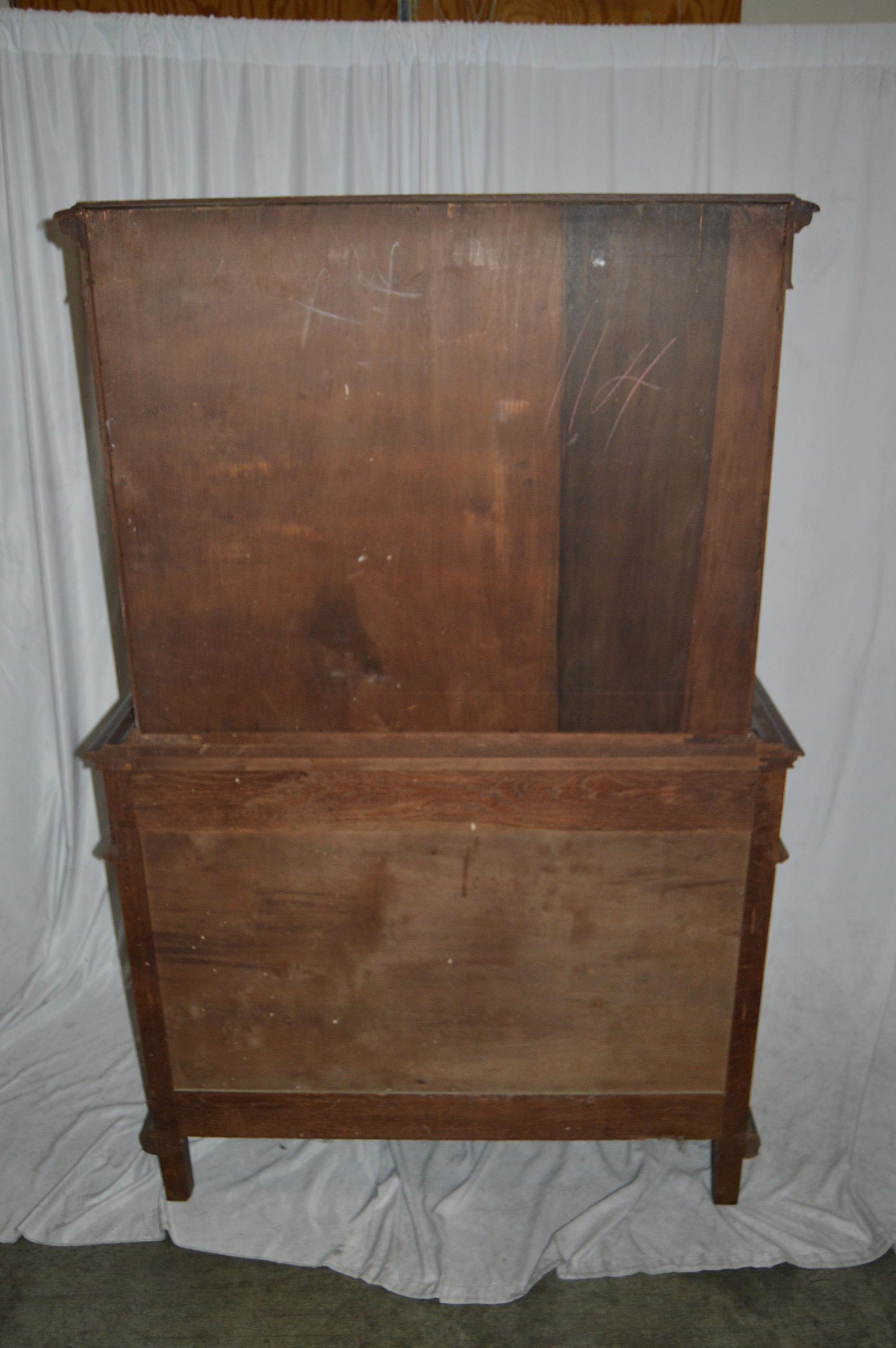Antique American Jacobean Cupboard