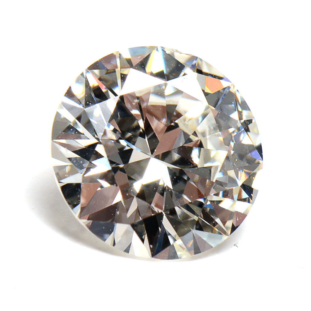 Loose 3.82 Carat Round Brilliant Cut Diamond