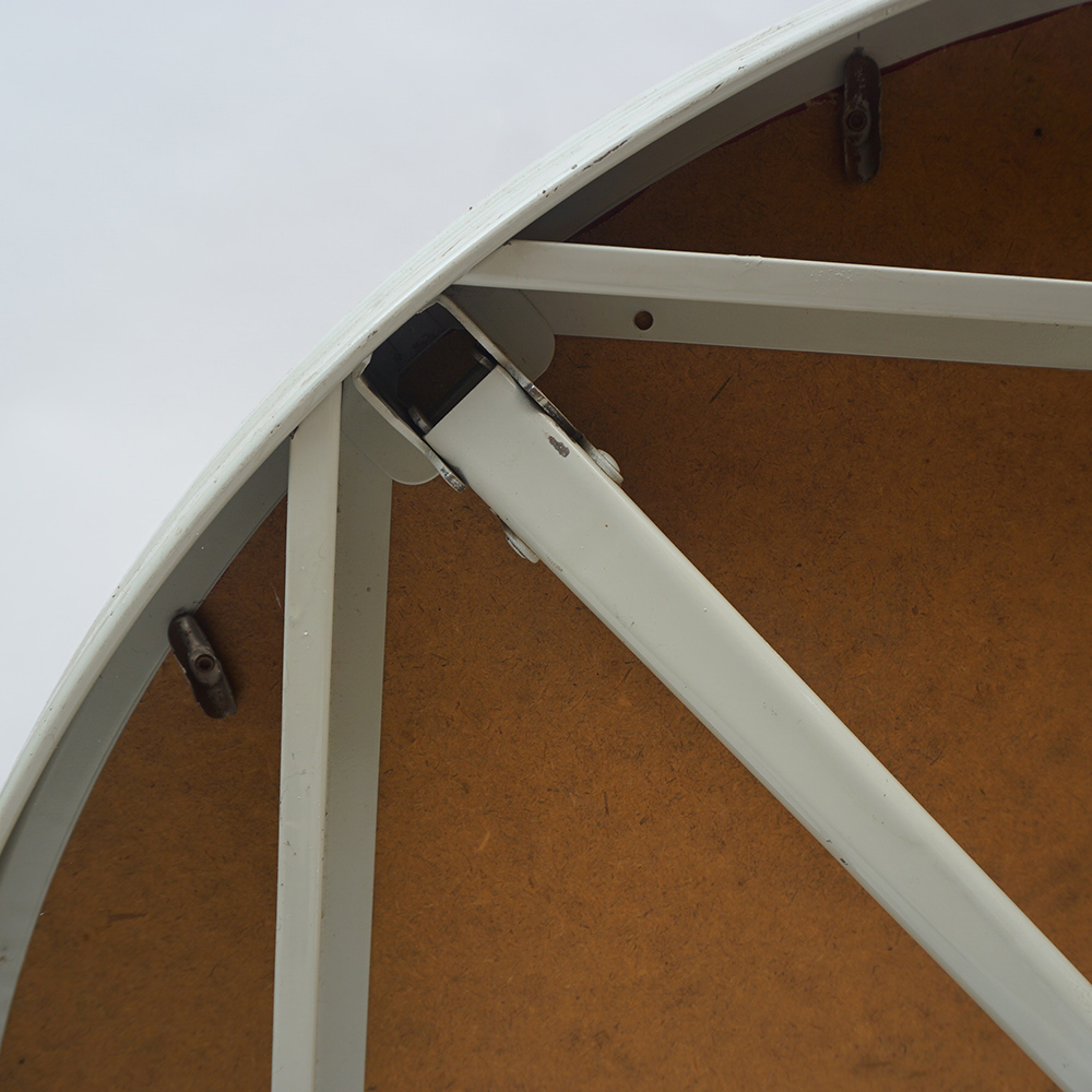 Retro Round Card Table With Matching Chairs