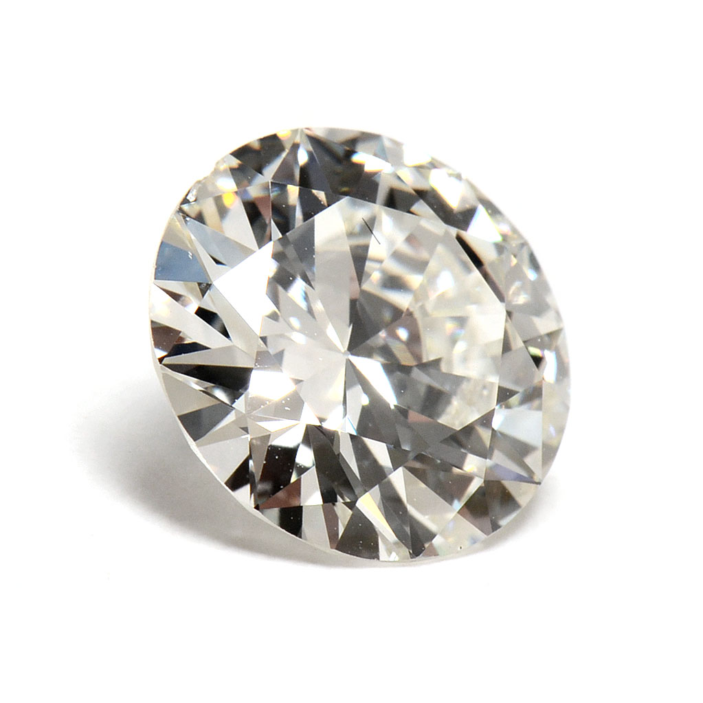 Loose 3.82 Carat Round Brilliant Cut Diamond