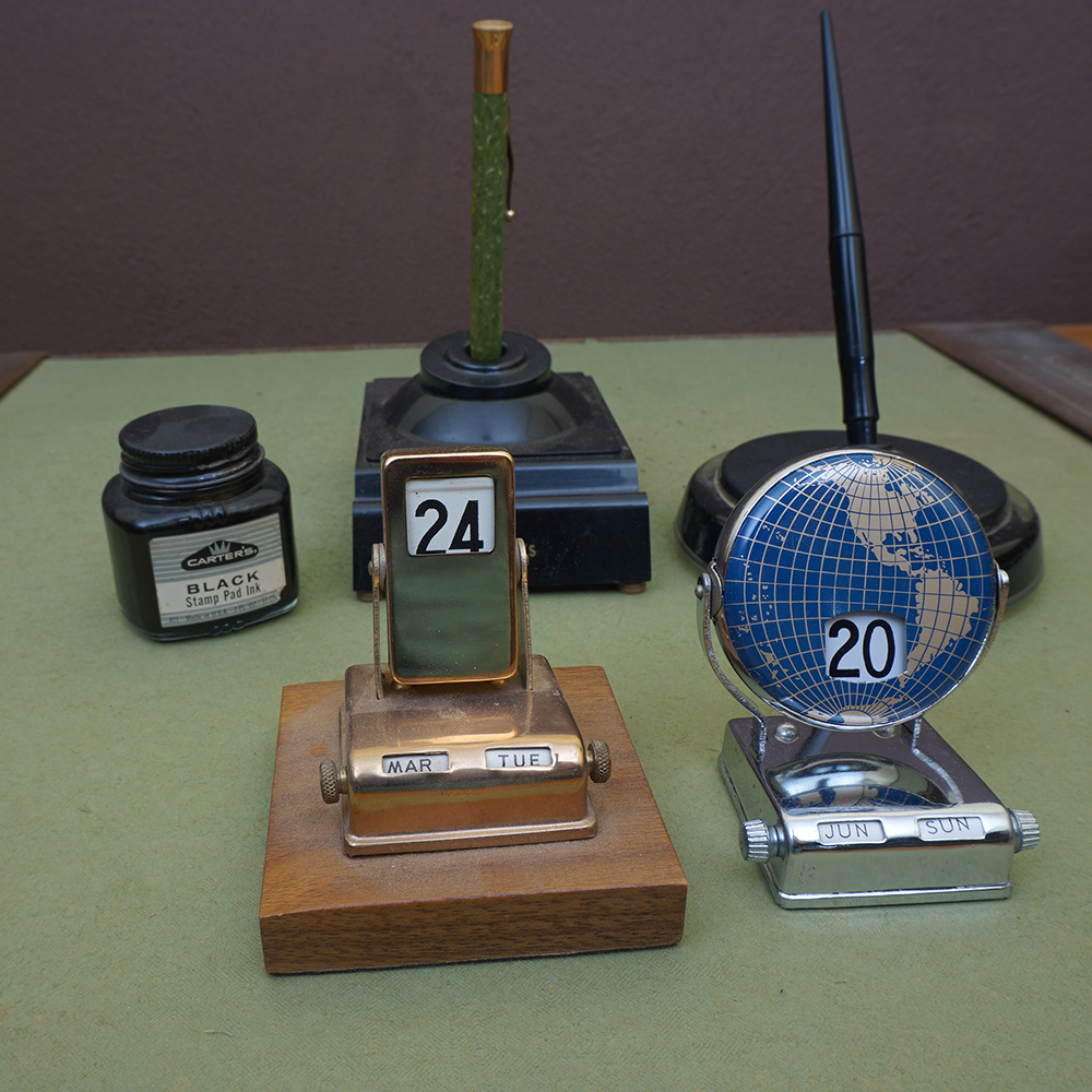 Vintage Desk Accessory Collection