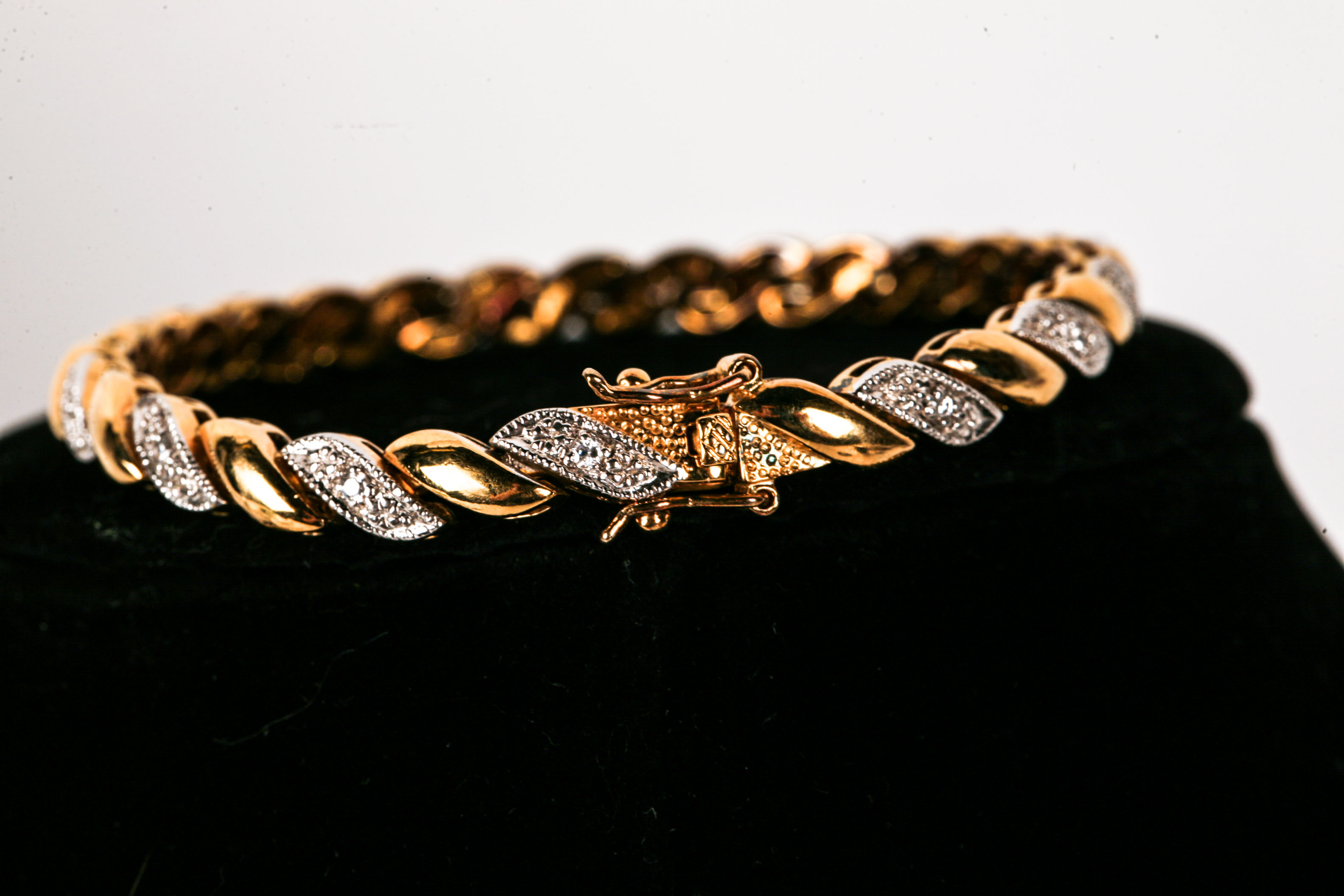 Gold Plated Sterling Silver Necklaces and Bracelet