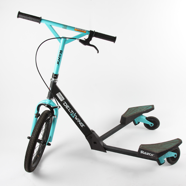 Blue Delta Wing Razor Scooter