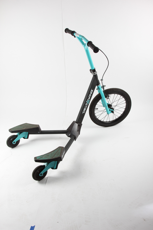 Blue Delta Wing Razor Scooter